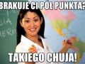 Brakuje ci pół punkta