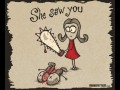 She saw you