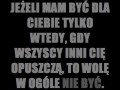 Wolę nie być