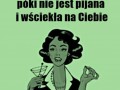 Po alkoholu pokazują jakie są