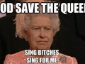 God save the queen