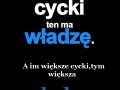 Kto ma cycki ten ma władzę
