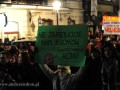 Demonstracja przeciw acta w krakowie