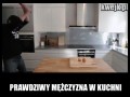 Prawdziwy mężczyzna w kuchni