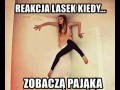 Reakcja dziewczyny