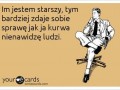 Tym bardziej nienawidzę ludzi