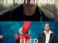 I lied