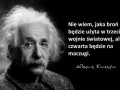 Einstein wie co mówi