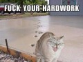 Fuck your hard work