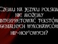 Teksty hiphopowe na polski