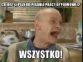 Pisanie pracy najgorzej