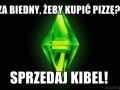 Za biedny żeby kupić pizzę