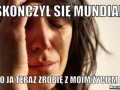 Koniec mundialu