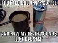 Kawa plus redbull