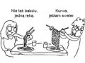 Nie tak babciu