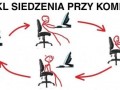 Cykl siedzenia przy kompie