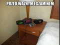 Przed ważnym egzaminem