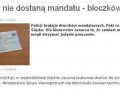Nie będzie mandatów