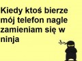 Kiedy ktoś bierze mój telefon