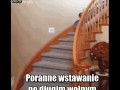 Poranne wstawanie po długim wolnym