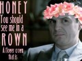 Moriarty flower crown