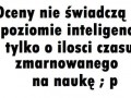 Oceny swiadcza o