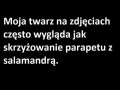 Skrzyżowanie parapetu z salamandrą