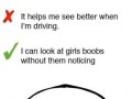 Why i like wearing sunglasses