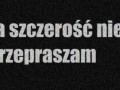 Nie przepraszam
