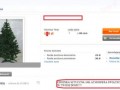 Choinka sztuczna jak