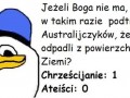 Argumenty proszę