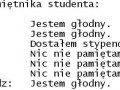 Z pamiętnika studenta
