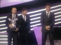 Andrs iniesta został wybrany na gali uefa w monako najlepszym graczem europy za sezon 201112