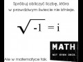 Matematyczne urojenia