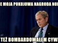 George w bush jest zawiedziony