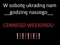 Okradanie weekendu