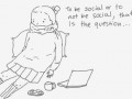 Be social