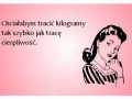 Chciałabym tracić kilogramy