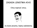 Smsowe lenistwo