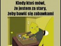 Jestem za stary na zabawki