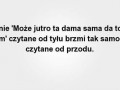 Może jutro ta dama
