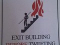In case of fire