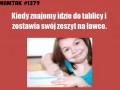 Zeszyt na ławce