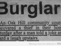 Burglar