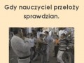 Sprawdzian przełożony