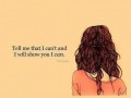 I can