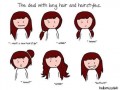 The deal with long hair and hairstyles