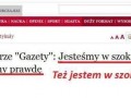 Prawda w wyborczej