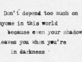 Even shadow