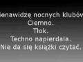 Dlatego nie chodzę do klubów